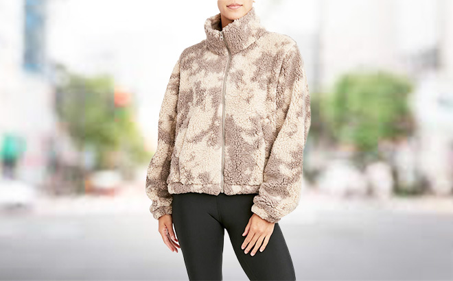 Teddy Faux Shearling Jacket $37