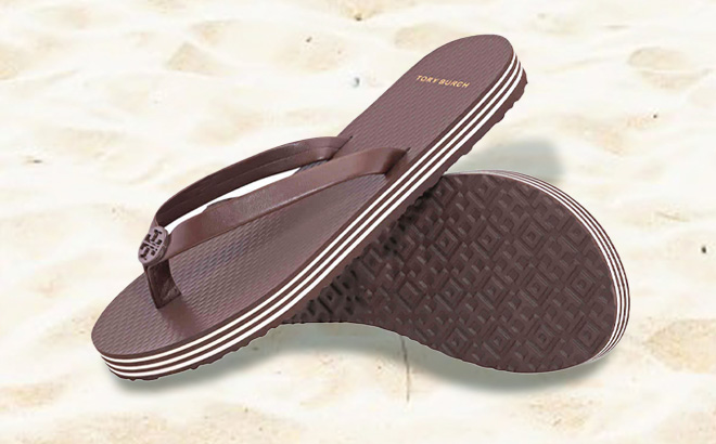 tory burch flip flops