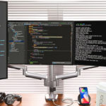 Triple Monitor Stand Mount 2