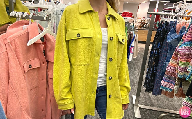 Wild fable yellow jacket hotsell