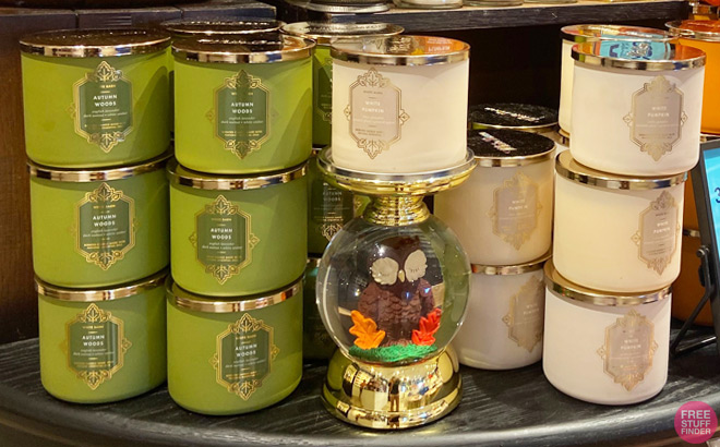 Bath & Body Works 3-Wick Candles $6.62 - Select Scents!