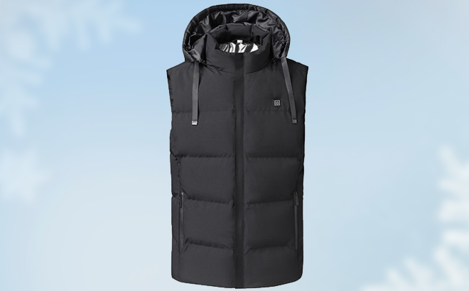 Heated Hooded Vest $39