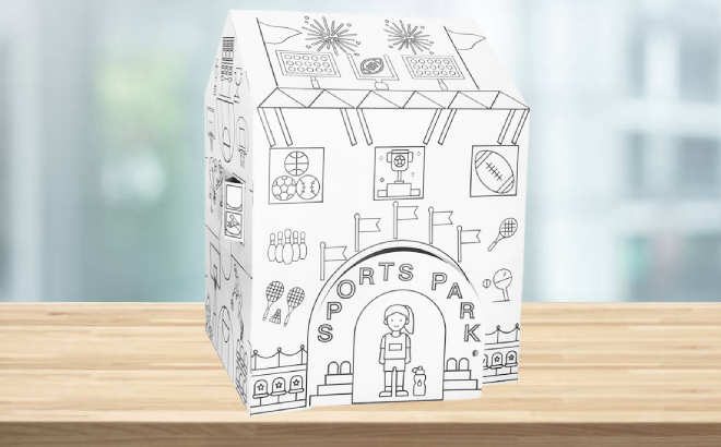 Color Your Own Playhouse $14.99