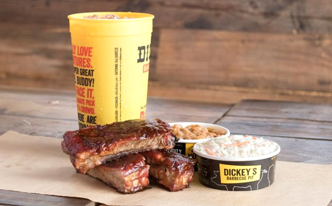 Kids Eat FREE All January at Dickey’s!