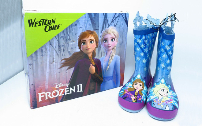 Disney Frozen Rain Boots $13.99