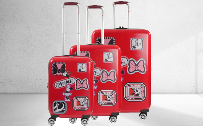 Disney 3-Piece Luggage Set $299 Shipped