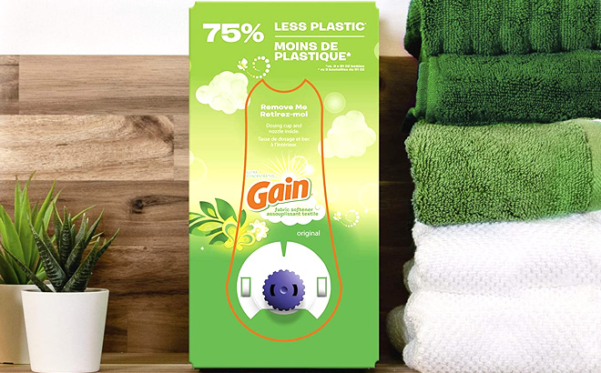 Gain Fabric Softener 180-Loads for $9.77
