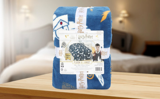 Harry Potter Fleece Blanket $10