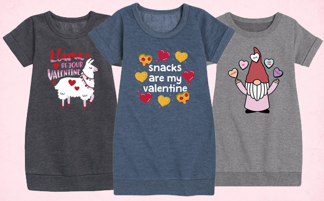 Girls Valentines Day Dresses $12.99 Shipped