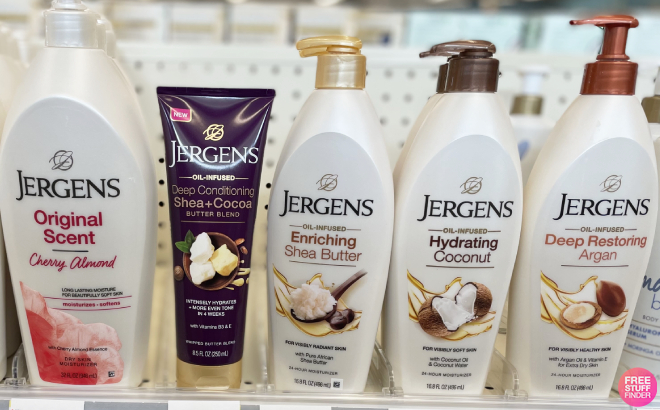 3 Jergens Lotion $3 Each at Target