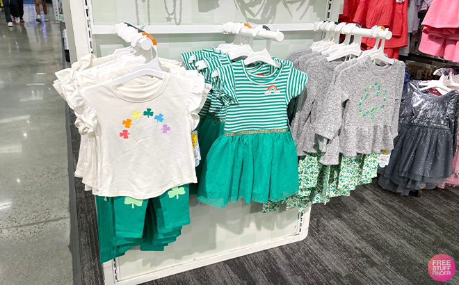 St. Patricks Day Kids Clothes at Target!