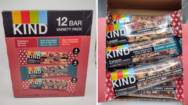 kind variety bars 12 count