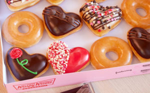 FREE Krispy Kreme Heart Donut with Any Purchase