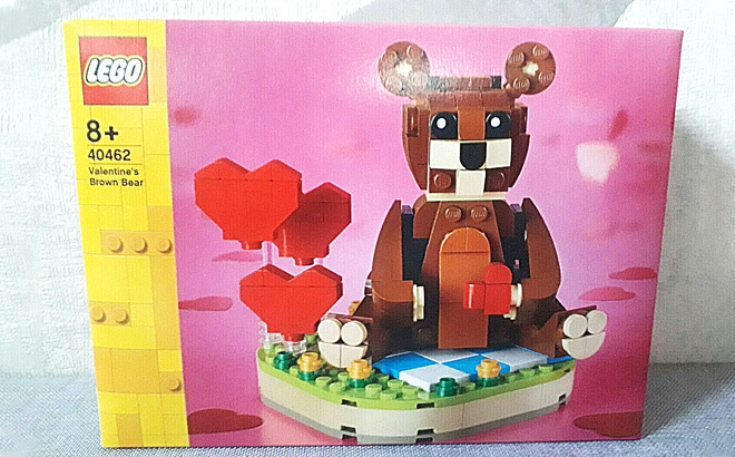 LEGO Valentine’s Brown Bear $29
