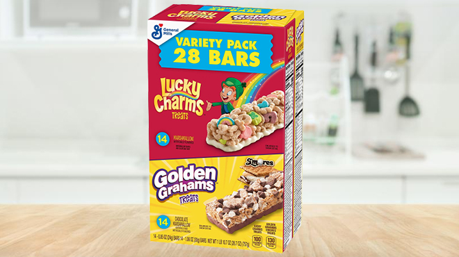 lucky charms and golden grahams bars 20 count