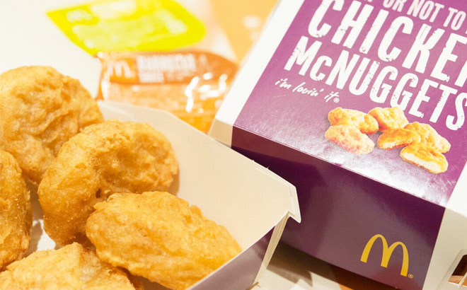 FREE McDonald's 6-Piece Chicken Nuggets!