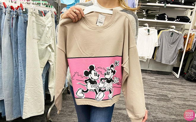 Disney Valentine's Day Sweatshirt at Target!