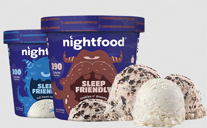 FREE Nightfood Ice Cream Pint