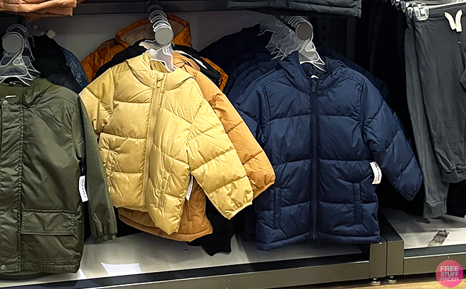 Old Navy Kids Puffer Jackets $18