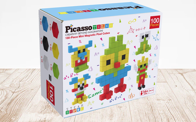 PicassoTiles 100-Piece Puzzle Set $26 Shipped