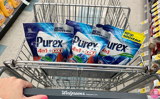 Purex Detergent Pacs $1.79