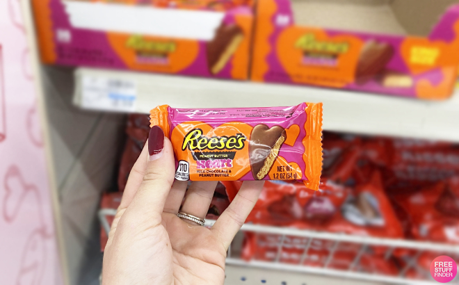 10 Reese's Peanut Butter Hearts Candy 75¢ Each