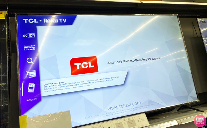 TCL 58-Inch Roku TV $289 Shipped