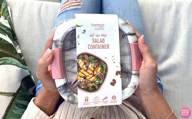 Bentgo Salad Container - Coastal Aqua