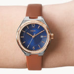 1-fossil-womens-eevie-three-hand-date-stainless-steel-watch
