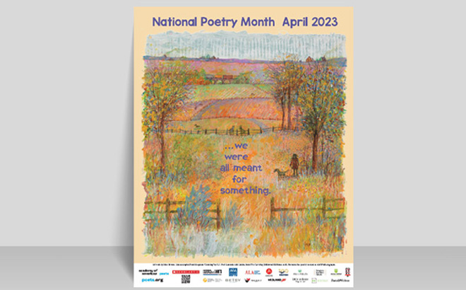 FREE 2023 National Poetry Month Poster