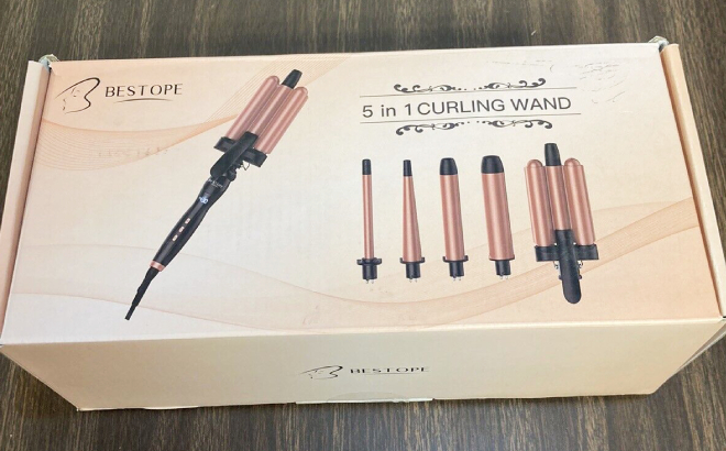 5 in 1 Curling Wand Set 1