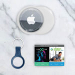 Apple AirTag Bundle with Keychain and Voucher