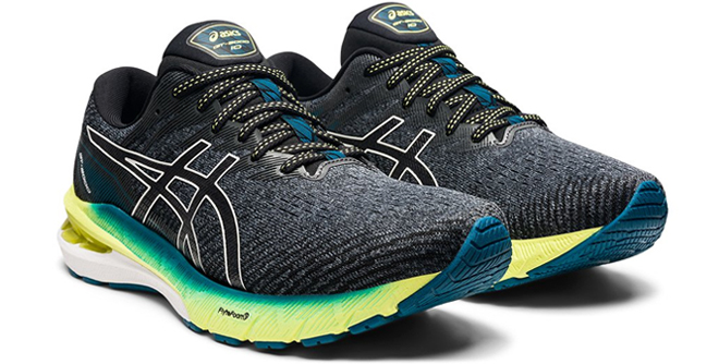 Asics Men Running Shoes in Gray