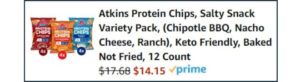 Atkins Protein Chips 12 Pack