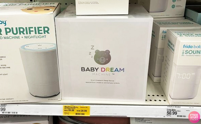 Baby Dream Machine 5 in 1 Childrens Sleep Device on Target Shelf