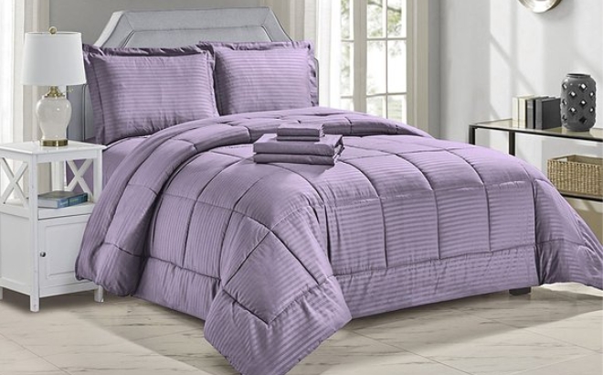 8-Piece Comforter Sets $35