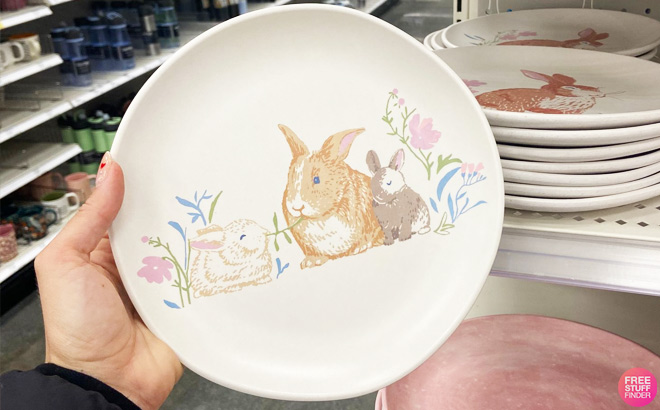 Bunny Fam Salad Plate