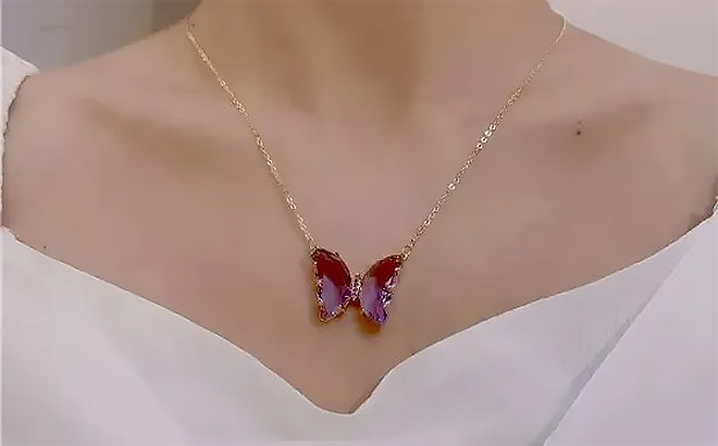 Butterfly Necklace Main Butterfly Necklace Main