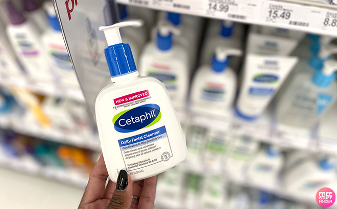 Cetaphil Face Cleanser $3