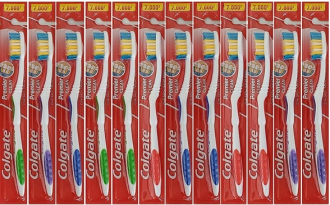 Colgate Premium Clean Toothbrushes 96 Count