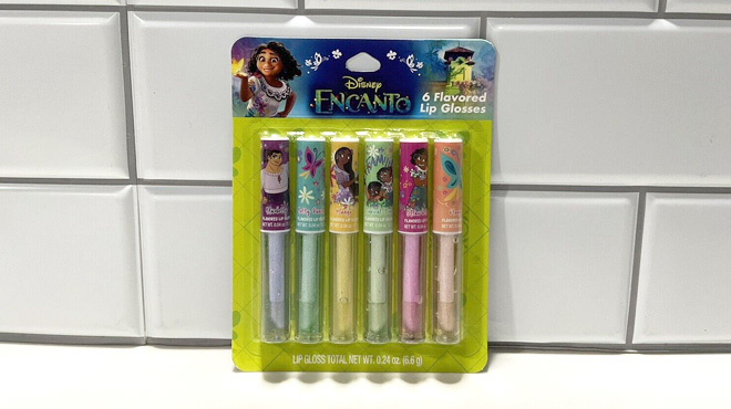 Disney Encanto Flavored Lip Gloss Set of 6