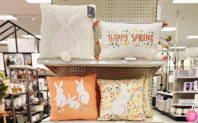 Target online spring pillows