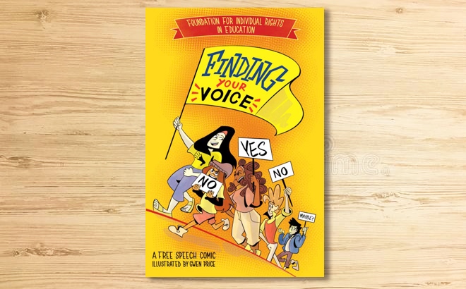FREE Finding Your Voice Comic Book