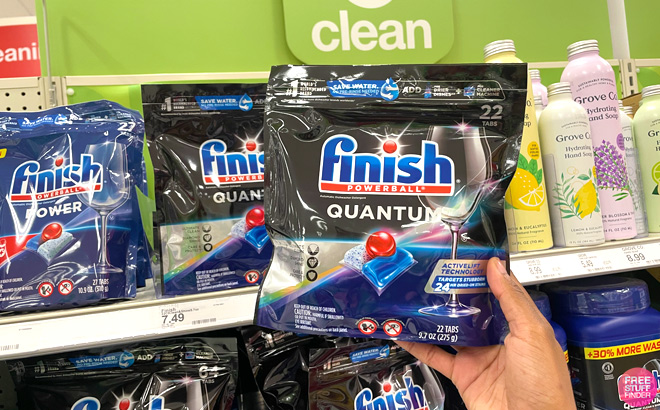 Finish Dishwasher 22-Count Tabs $1.99 Each