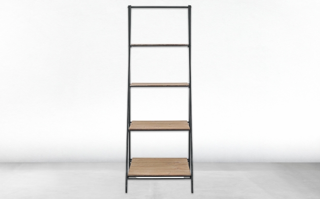 FirsTime 4 Shelf Ladder Bookshelf 1