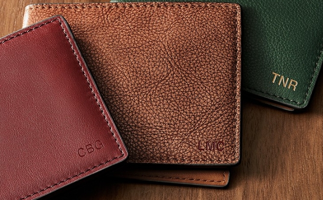 Fossil Leather Wallet $11.99 Shipped