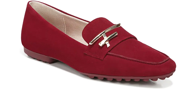 Franco Sarto Womens Loafer in Red color