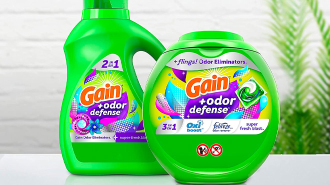 Gain Flings Laundry Detergent 112 Count Pacs