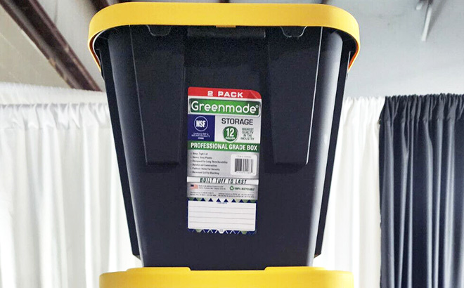 Greenmade Professional Storage Totes 12 Gallon