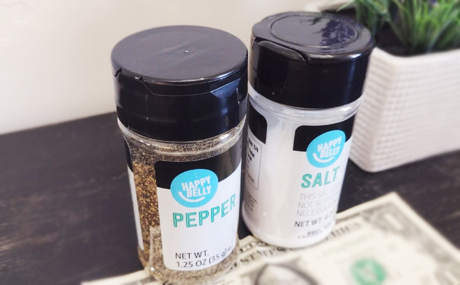 Happy Belly Salt & Pepper Set $2